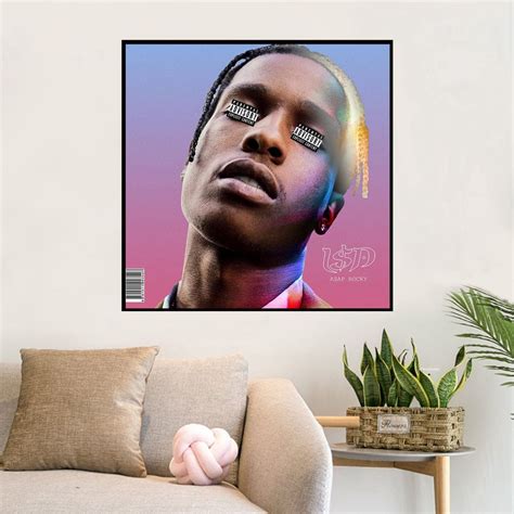 Asap Rocky Lsd Album Cover, Personalised – Poster | Canvas Wall Art ...