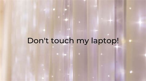 [100+] Dont Touch My Laptop Wallpapers | Wallpapers.com