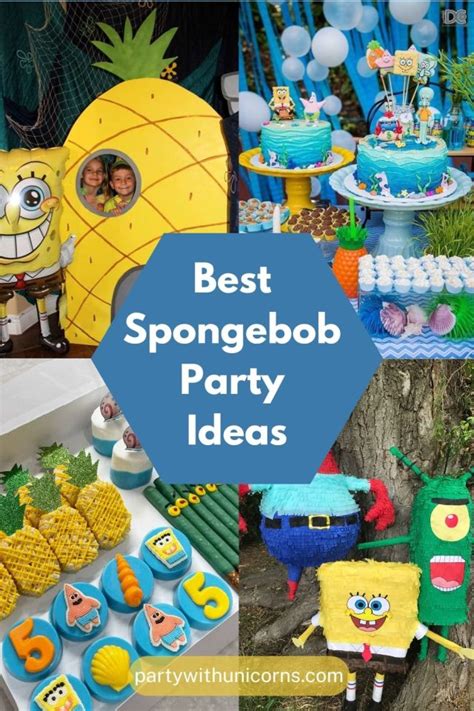 42 Best Spongebob Party Ideas - Party with Unicorns