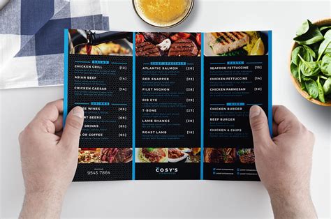 Cosy - Restaurant Menu Template Pack - BrandPacks