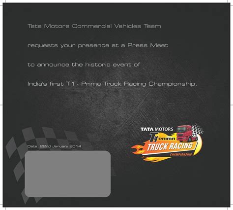 Tata Motors to Launch Prima Truck Racing in India on 22nd Jan