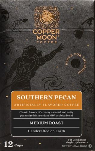 Copper Moon Coffee Medium Roast Southern Pecan Single Serve Coffee Pods ...