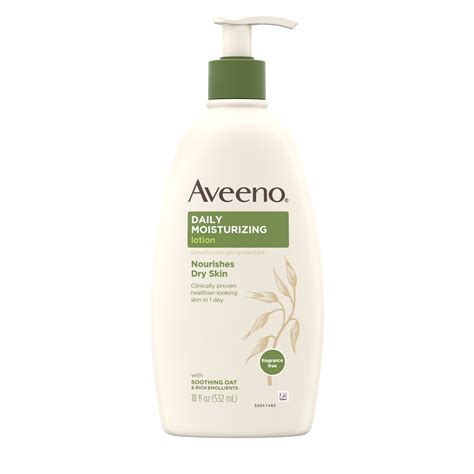 Aveeno Daily Moisturizing Lotion with Oat for Dry Skin, 18 fl. oz ...