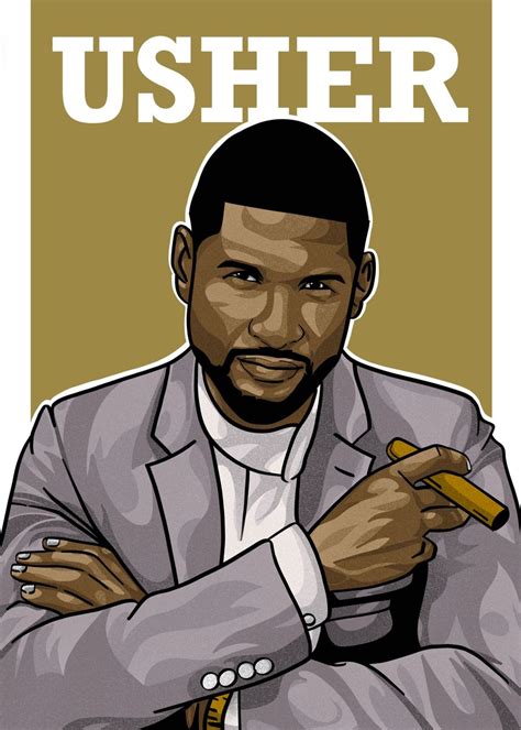 'Usher ' Poster by Imad Wpap | Displate