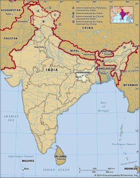 Jharkhand | History, Map, Population, Capital, & Government | Britannica