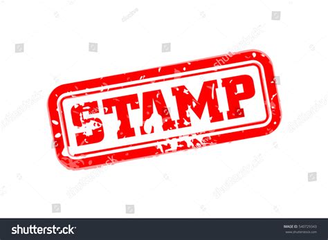 Rubber Stamp Vector Illustration Stock Vector (Royalty Free) 540729343 ...