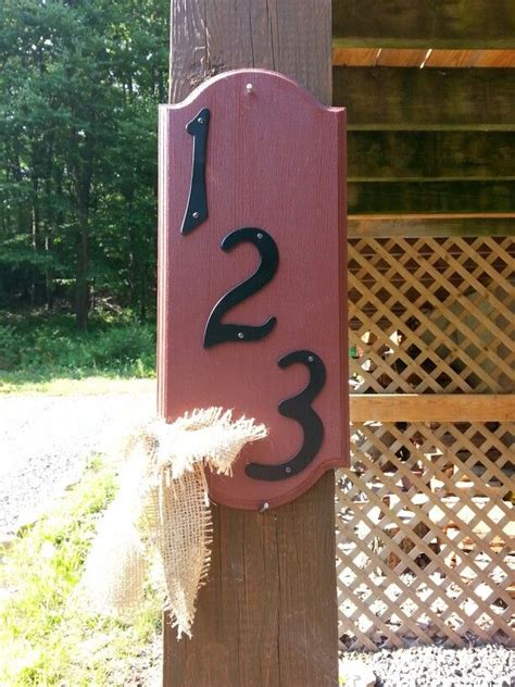 diy house number! | House numbers diy, Home diy, Diy projects