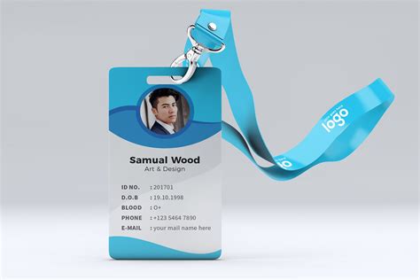 Employee ID Card Design | Stationery Templates ~ Creative Market