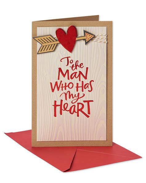 American Greetings Romantic Valentine's Day Card for Him (Man Who Has ...