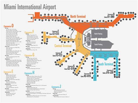 Tamiami Airport Map