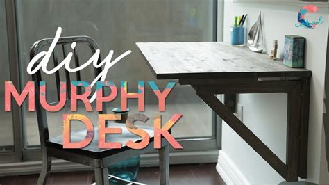 Drop Down Murphy Table Diy Ideas | Brokeasshome.com