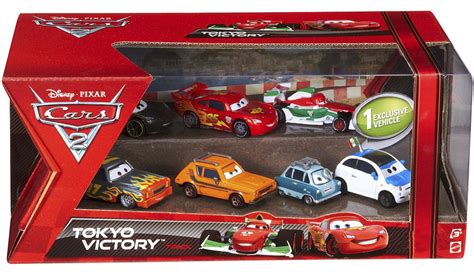 Disney Pixar Cars Cars 2 Multi-Packs Radiator Springs Race 7-Pack ...