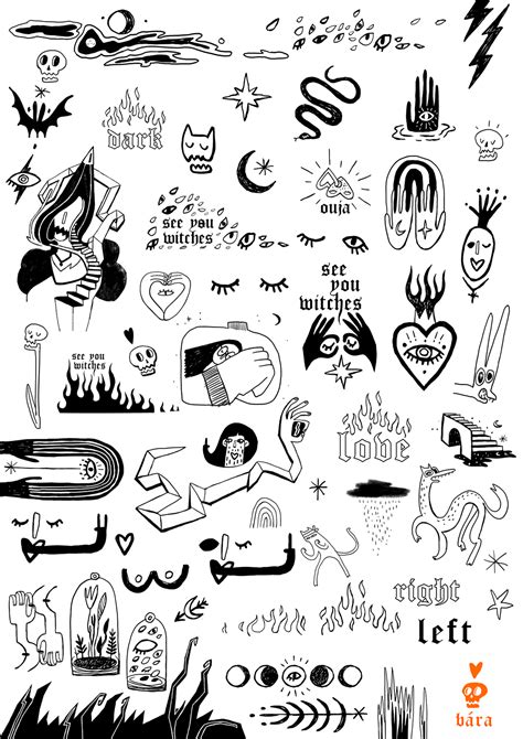 Tattoo flash designs :: Behance