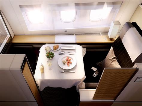 New Swiss Boeing 777 Business and First class cabins