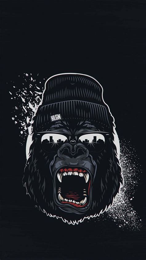 Angry Gorilla IPhone Wallpaper HD - IPhone Wallpapers : iPhone ...