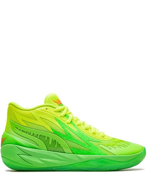 PUMA LaMelo Ball MB.02 "Nickelodeon Slime" Sneakers | Green | FARFETCH