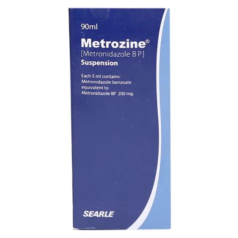 Metrozine Syrup 90ml Uses, Side effects & Price in Pakistan