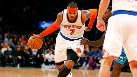 Carmelo Anthony leads Knicks over Hornets 96-93