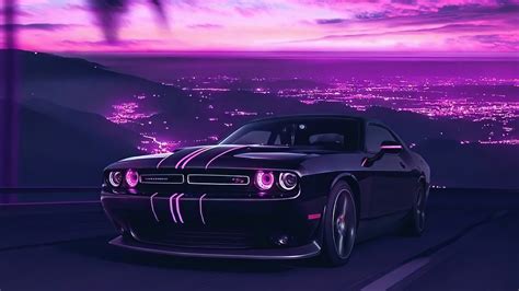 1920x1080 Dodge Challenger Vaporwave 5k Laptop Full HD 1080P ,HD 4k ...