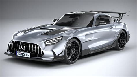 Mercedes-Benz AMG GT Black Series 2021 3D Model by SQUIR