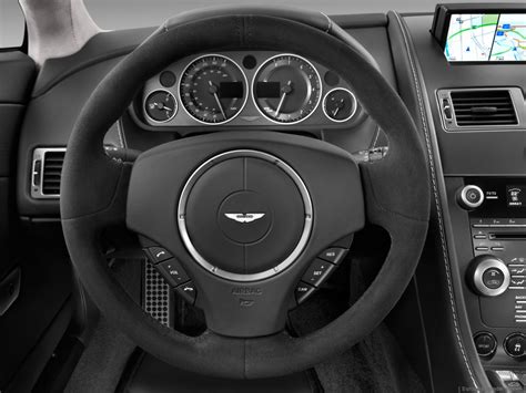 Image: 2011 Aston Martin V12 Vantage 2-door Coupe Man Steering Wheel ...