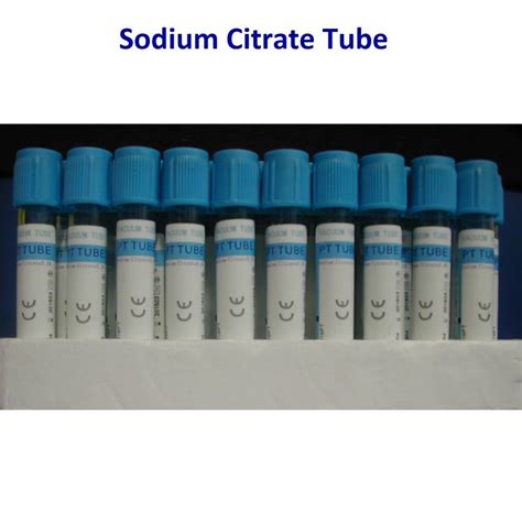 Sodium Citrate Blood Collection Tube - Pammvi Group Of Companies