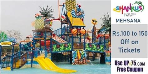 Shankus Water Park Mehsana Ticket Price Offers Entry Fee Discounts