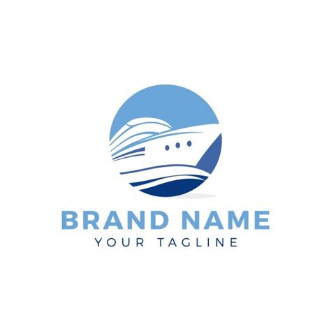 Cruise logo design Vector | Free Download