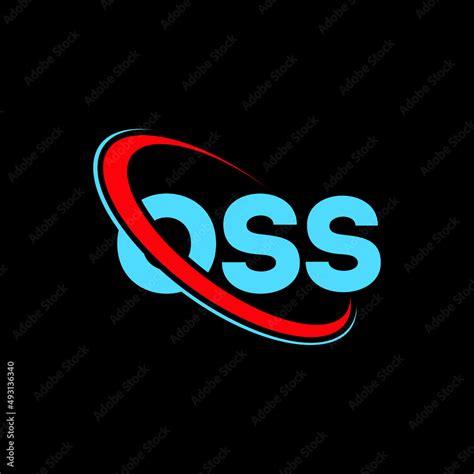 OSS logo. OSS letter. OSS letter logo design. Initials OSS logo linked ...