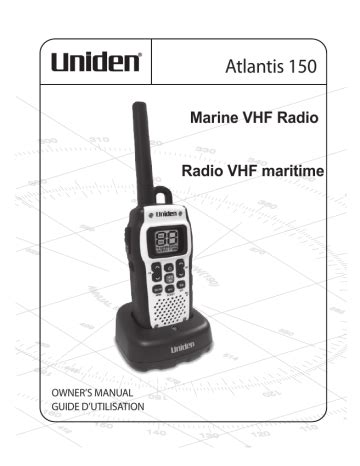 Uniden Atlantis 250 Manual