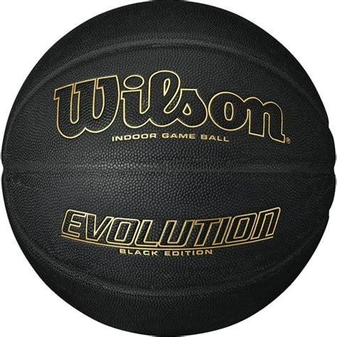 Wilson Evolution Black Edition Basketball, Official Size (29.5 ...