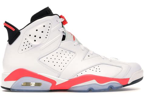 Jordan 6 Retro Infrared White (2014) - 384664-123 from $275