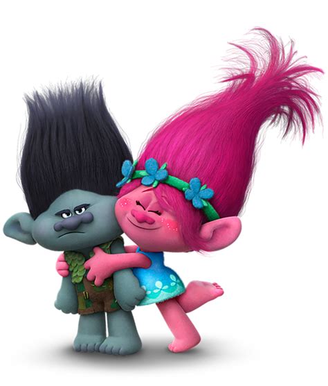 Image - Dreamworks Trolls - Princess Poppy hugging Branch.png | Trolls ...