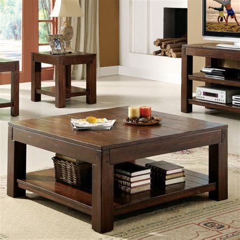 Large Square Coffee Table Sets - 15 Best Collection of Square Coffee ...