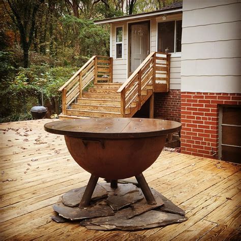 Can I Safely Use a S&S Fire Pit on My Deck? - S&S Fire Pits - Our Steel ...