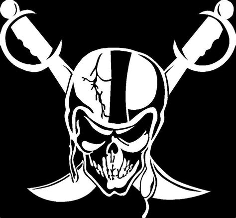 Raider Nation Old School Large Logo Car Window Decal Bumper Sticker US ...