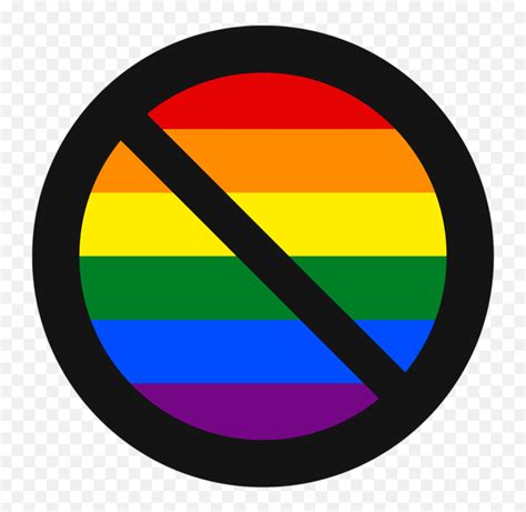 Download Hd Anti Gay Flag Transparent - Anti Lgbt Emoji Transparent Png ...