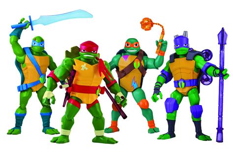 Rise of the Teenage Mutant Ninja Turtles Toys Debut Before Toy Fair ...