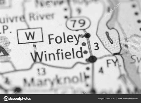 Foley Missouri Usa Map Stock Photo by ©aliceinwonderland2020 386807010