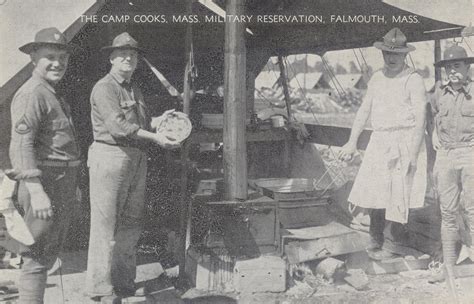 Falmouth pictures: Camp Edwards - Wartime