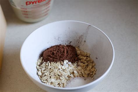 One-Serving Dark Chocolate Microwave Oatmeal - The Frugal Girl