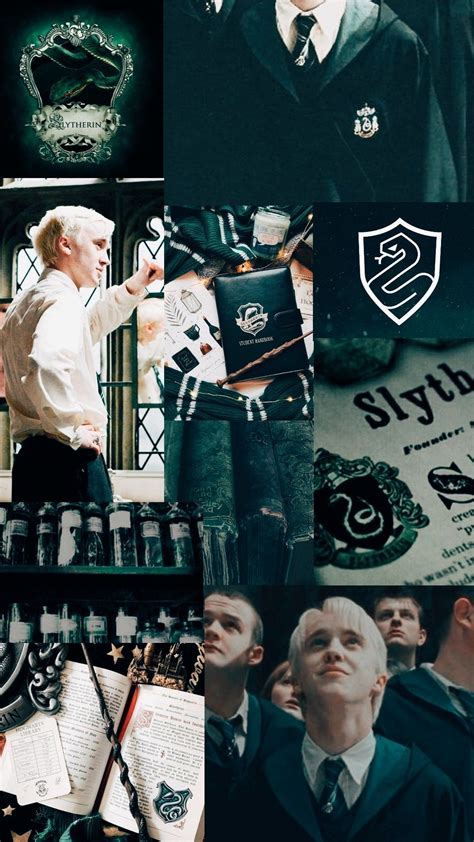 Slytherin/Draco Malfoy | Draco malfoy aesthetic, Slytherin harry potter ...