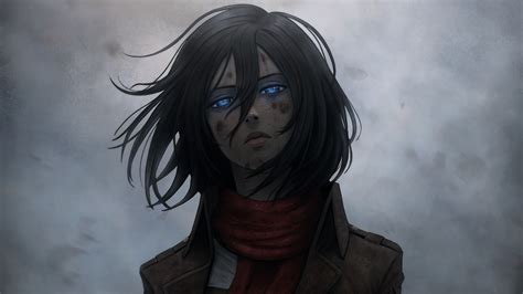 3840x2160 Resolution Mikasa Ackerman 4K Wallpaper - Wallpapers Den