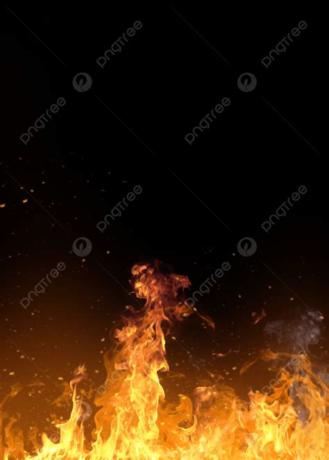 Hand Drawn Realistic Fire Background Wallpaper Image For Free Download ...