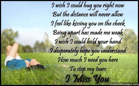 I Miss You Poems for Boyfriend: Missing You Poems for Him | Missing you ...