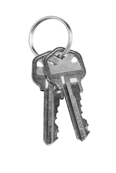 Transparent PNG Pair of New Silver House Keys. 16475444 PNG