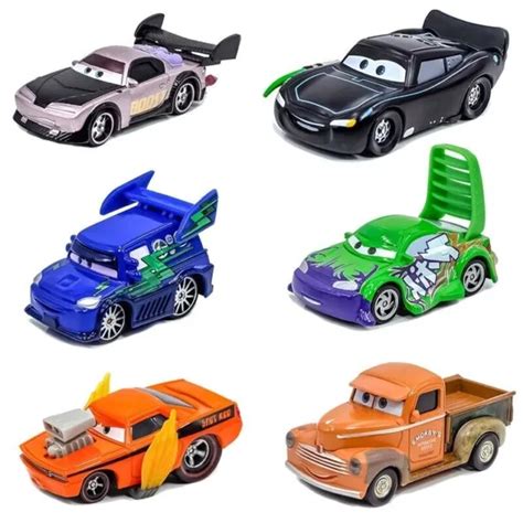 MATTEL DISNEY PIXAR Cars Boost Wingo Dj Snot Rod Smokey Diecast Model ...