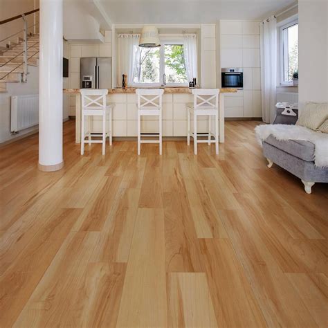 Light Maple Vinyl Plank Flooring - FLOOR JKZ