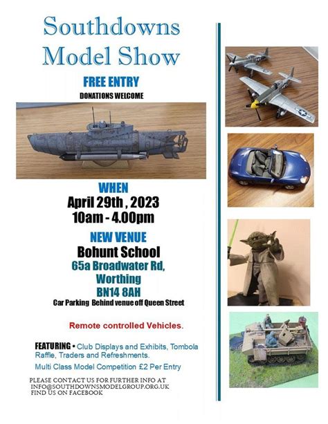 Southdowns Scale Model Show 2023 - Sponsored by Sussex Model Centre ...