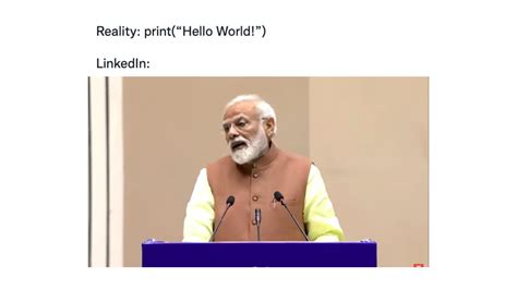 Modi Saying "Big Data, Machine Learning Blockchain, Artificial ...